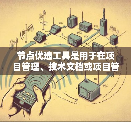 节点优选工具是用于在项目管理、技术文档或项目管理中选择关键节点的工具。这些工具可以帮助用户识别出对项目影响最大的节点,从而优化项目管理流程和提高效率。以下是一些常见的节点优选工具及其功能 节点优选工具是用于在项目管理、技术文档或项目管理中选择关键节点的工具。这些工具可以帮助用户识别出对项目影响最大的节点,从而优化项目管理流程和提高效率。以下是一些常见的节点优选工具及其功能