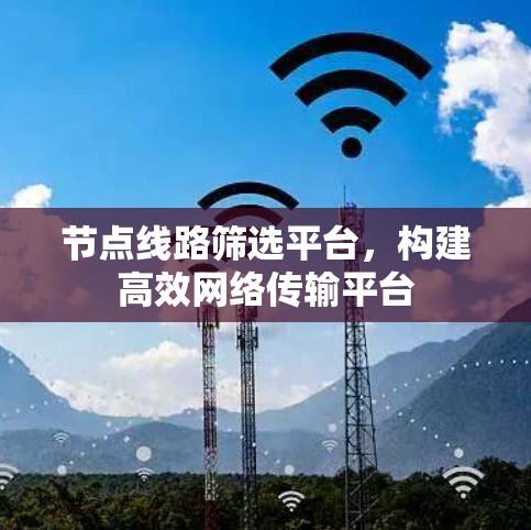 节点线路筛选平台,构建高效网络传输平台 节点线路筛选平台,构建高效网络传输平台
