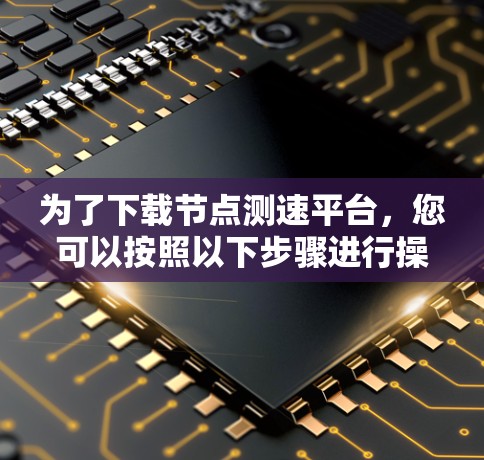 为了下载节点测速平台，您可以按照以下步骤进行操作