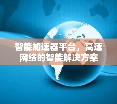 智能加速器平台,高速网络的智能解决方案 智能加速器平台,高速网络的智能解决方案