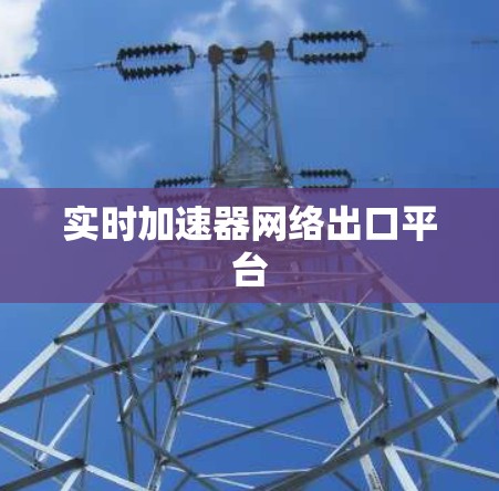 实时加速器网络出口平台 实时加速器网络出口平台