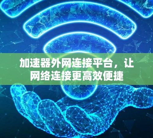加速器外网连接平台,让网络连接更高效便捷