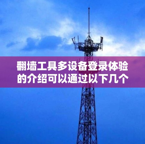 翻墙工具多设备登录体验的介绍可以通过以下几个部分来详细阐述